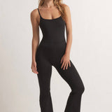 Get Moving Flare Onesie- Black