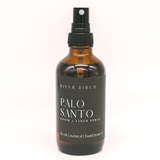 Palo Santo - 4 oz Amber Glass Room + Linen Spray