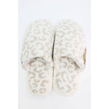 Leopard Fuzzy Soft Slipper